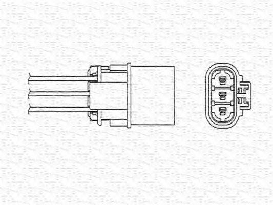 MAGNETI MARELLI 460000155010 Лямбда-зонд